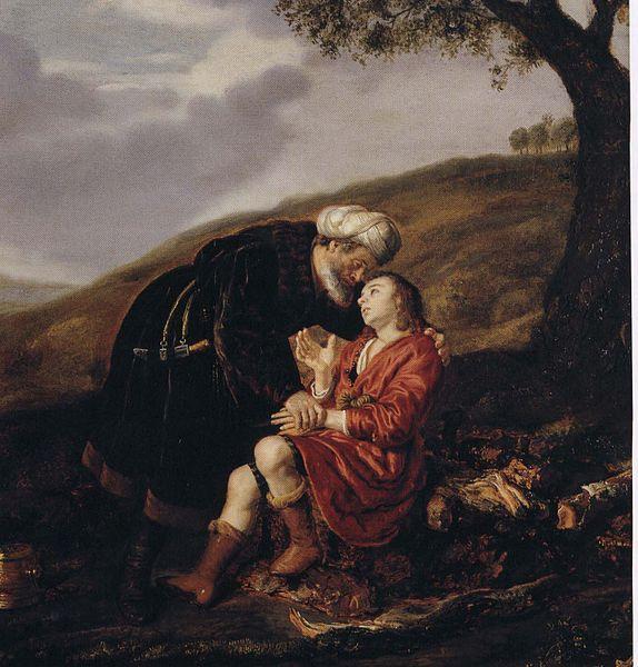 Jan victors Abraham and Isaac Before the Sacrifice oil painting picture